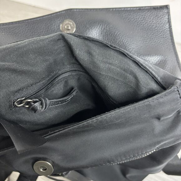 BOTKIER Vintage black Backpack Daypack Shoulder Bag Purse Vintage Trigger Canvas - Picture 10 of 11